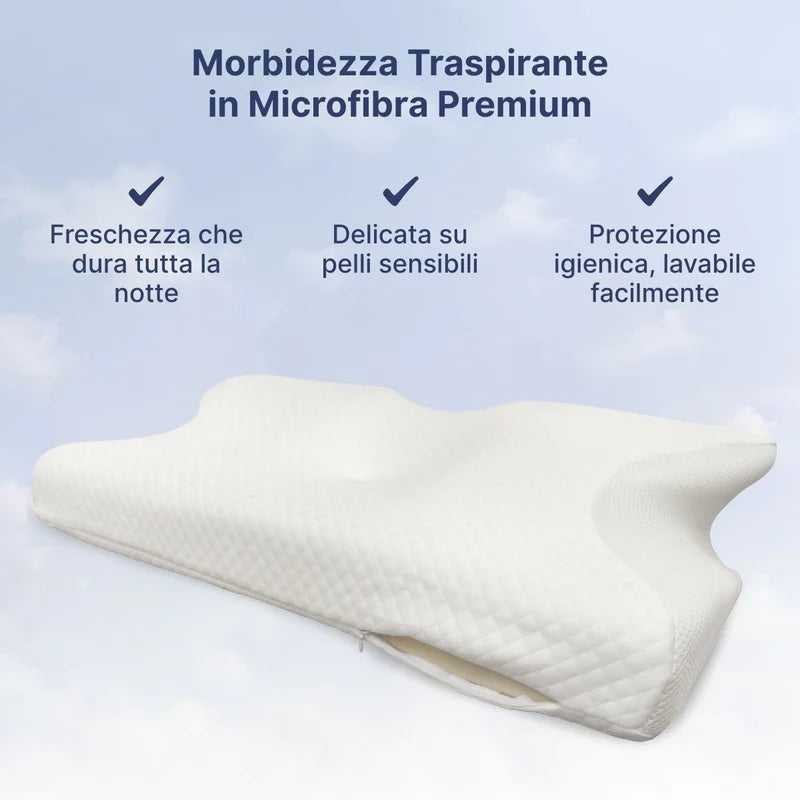 Federa Traspirante in Microfibra Morbida per Zenora